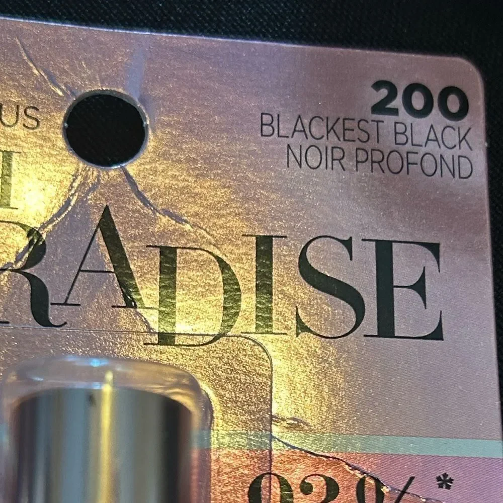 🦋 L'Oreal Lash Paradise Mascara Blackest Black New Full Size